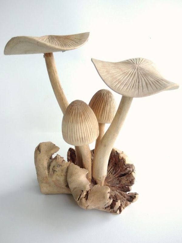 Wooden Mushroom PAR-002-C