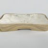 Teak wood soap holder Laminated with shell