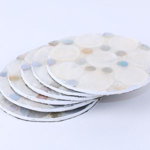 Round coaster set of 6