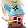 Birdhouse candle holder