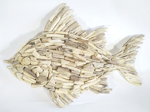 Driftwood wall decoration Fish