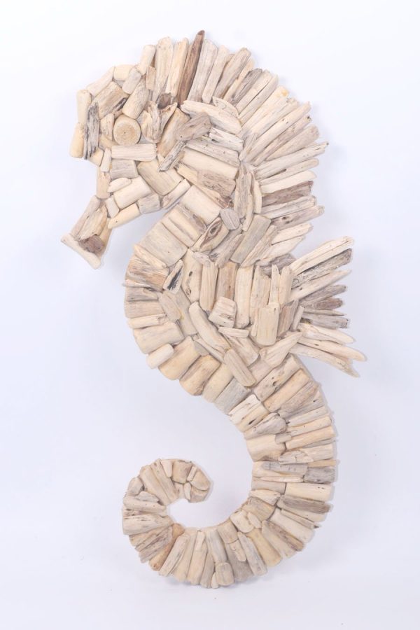 Driftwood wall decoration Seahorse