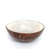 Coconut bowl laminated with shell