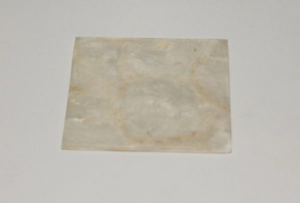 Coaster in white oyster shell