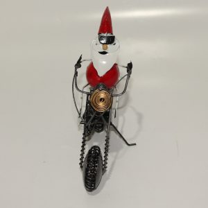 Santa on Bike