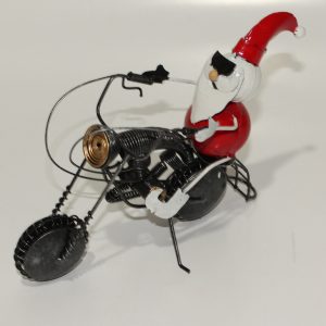 Santa on Bike