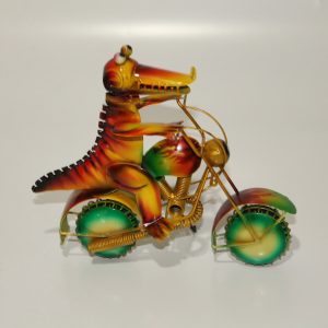 Crocodile on Bike