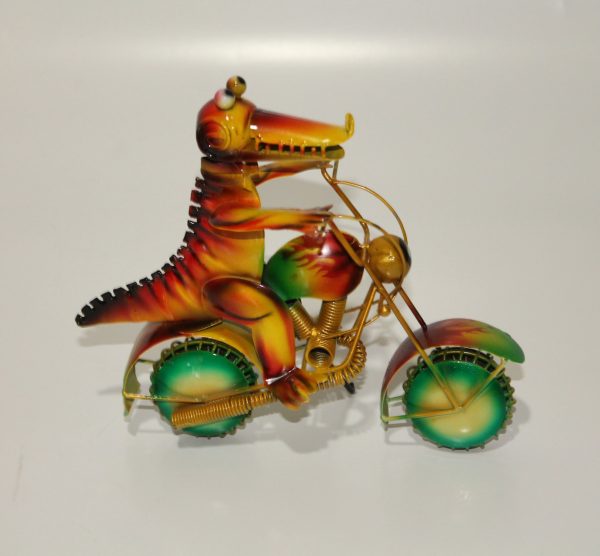 Crocodile on Bike