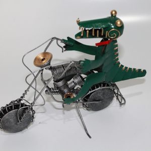 Crocodile on Bike