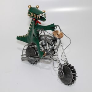 Crocodile on Bike