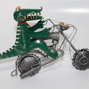 Crocodile on Bike