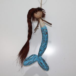Hanging Mermaid Blue Body