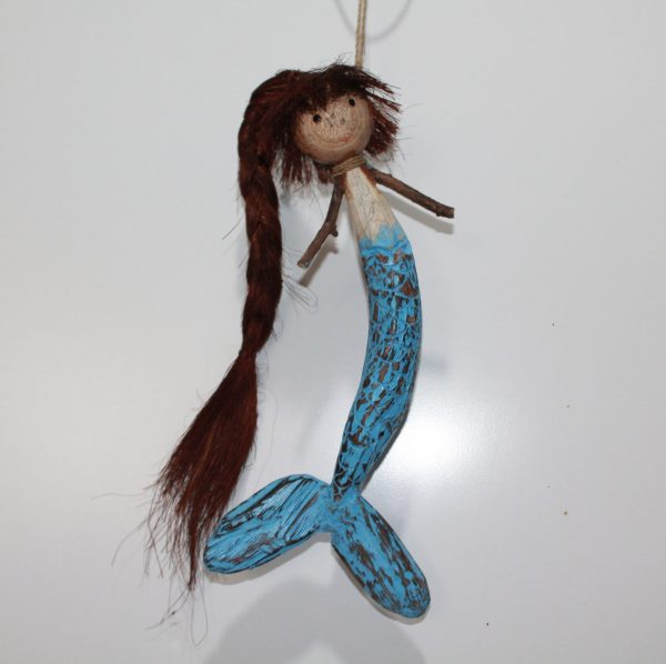 Hanging Mermaid Blue Body