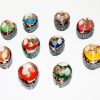 Small Jewelry Box With Resin (Pack of 10 mix color)