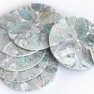 Round coaster set of 6