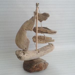 Driftwood Sailboat SmallDriftwood Sailboat Small